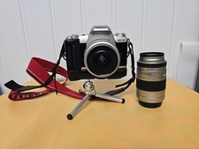 Pentax MZ-50 fotocamera reflex pellicola 35 mm con Pentax 35-80 mm, 80-200 e batteria 