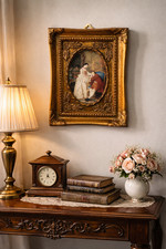 Quadro cornice dorata barocca
