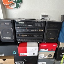 Vtg SHARP X-Bass GX - CD10