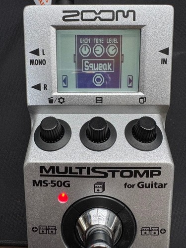 Zoom 50g multistomp pedale - zoom, ms-50g