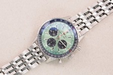 Breitling Navitimer 43 Boutique Green Panda - Cronografo B01 - AB0138 set completo