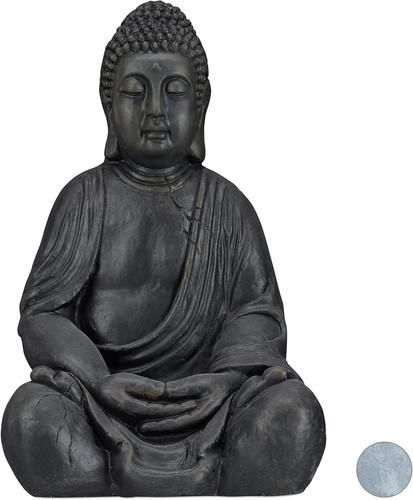 Statua del buddha seduto - seduto, xl