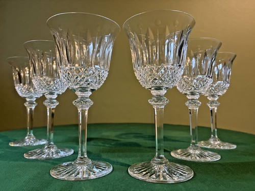 Lot verres vin - vin, blanc/porto