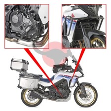 PARAMOTORE + PARACOLPI TUBOLARE [GIVI] - HONDA XL 750 TRANSALP - TN1201+TNH1201