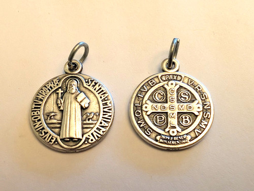 Medaglia cattolica san - medaglia,
