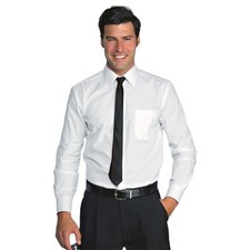 Cravatta Cameriere Slim Stretta Nera Isacco servizio sala ristorante