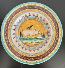 Piatto firmato Bartoloni