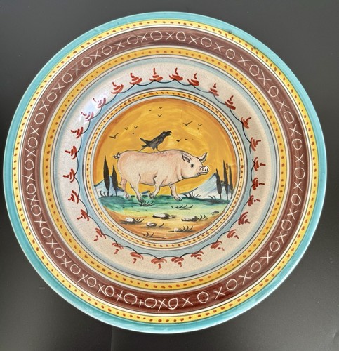 Piatto firmato bartoloni - firmato,