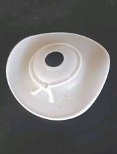 Vetro di ricambio paralume cappello bianco lampadario abatjour Murano Luce E14