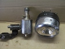 Gruppo-luce RADSONNE, dinamo + fanale a barilotto, per bici d’epoca/storiche.   