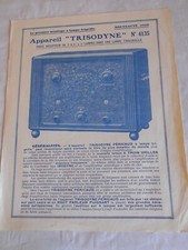 Vintage brochure leaflet radio - vintage,