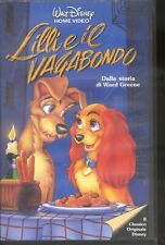 1990 LILLI E IL VAGABONDO - VHS - ORIGINALE - DISNEY