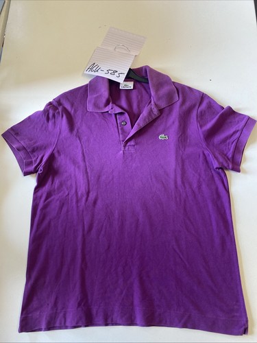 Polo viola lacoste agu - lacoste, agu-585