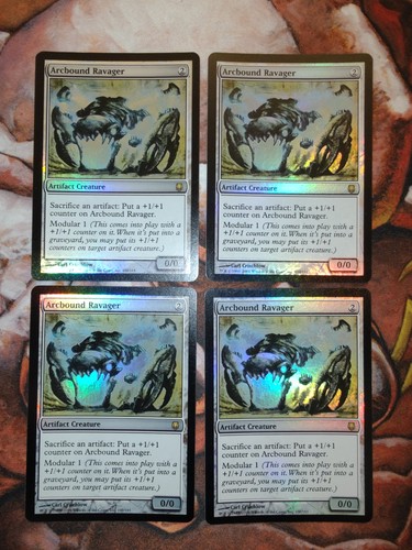 Foil arcbound ravager - arcbound,