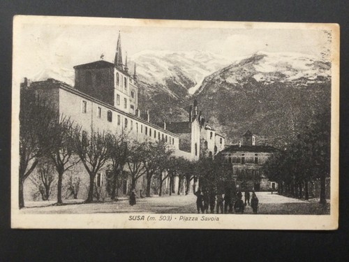 Susa piazza savoia antica - savoia,