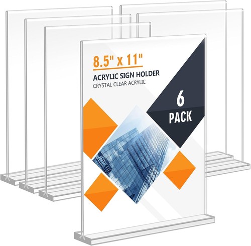 Porta insegna acrilico x - acrilico,