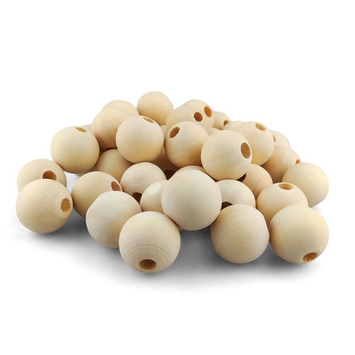 Netuno sfere legno - 40, naturale