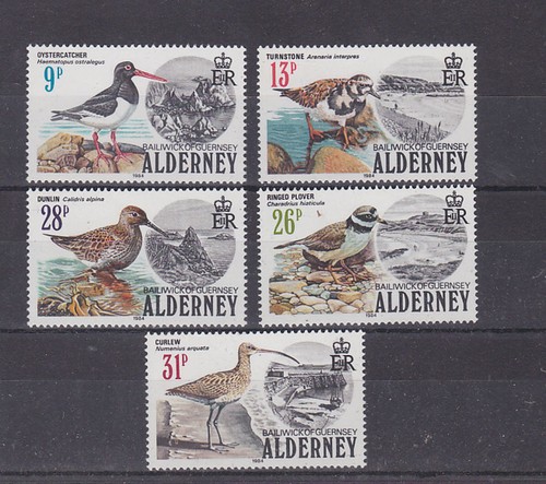 Alderney 1984 set mnh - alderney,
