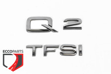 Stemma logo fregio emblema CHROM AUDI Q2 81A TFSI 81A853741A  4H0853737D