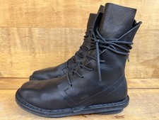 Stivali stringati Trippen rettangolari f in pelle nera taglia EU 36|US 6