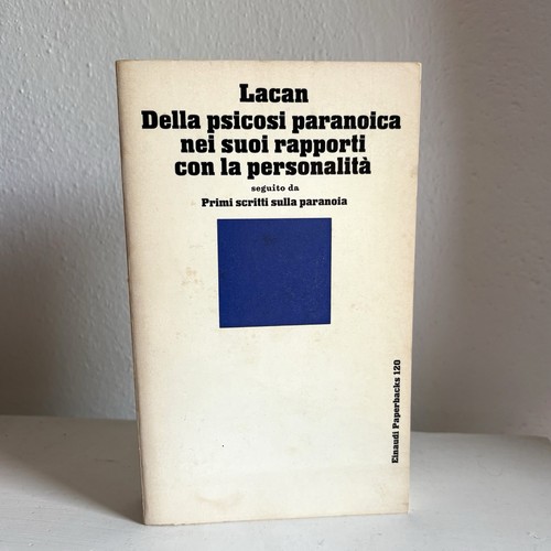 Lacan della psicosi - lacan,