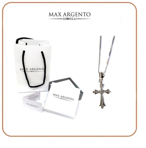 Collana ciondolo croce con - ciondolo,