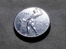 Moneta Italiana di 50 LIRE