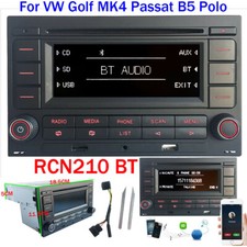 Autoradio RCN210 con Bluetooth CD SD MP3 USB per VW Golf 4 MK4 Passat B5 Polo