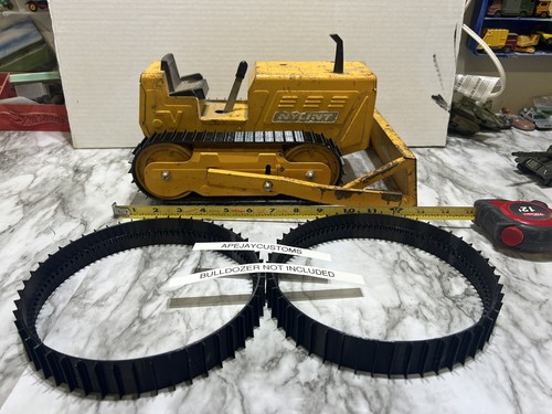 Coppia binari bulldozer in - coppia, di