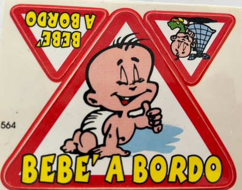 Adesivi bebe bordo grande - bordo,