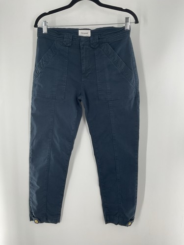 Pantaloni alla caviglia - , blu
