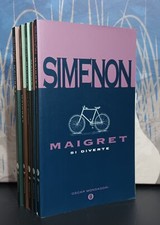 LOTTO 5 LIBRI MAIGRET - Georges SIMENON  - MONDADORI
