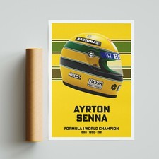 Casco Ayrton Senna Stampa