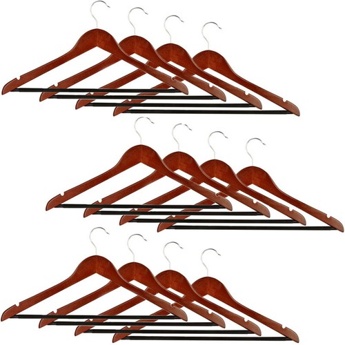 Grucce appendiabiti legno - 12,