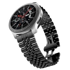 Cinturino 22mm per Huawei Watch GT 2 46mm / GT 2 Pro / GT 2E in acciaio nero