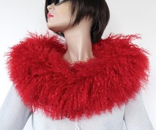 Pelliccia Sciarpa Agnello Del