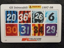 Scheda Telefonica G. 941 "Gli Introvabili Panini" Tir. 780.000