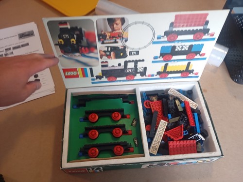 Lego vintage trains 171 - 171, train