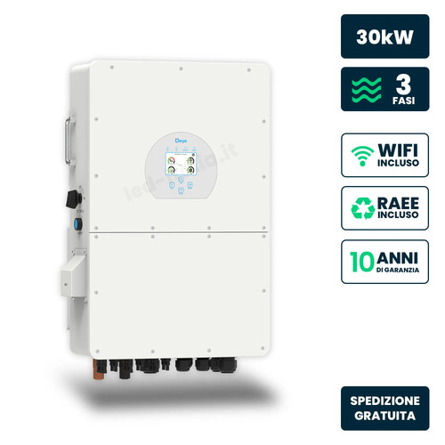 Inverter ibrido trifase 30kw - trifase,