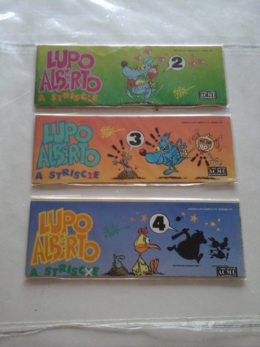 Lupo alberto strisce numeri - strisce,