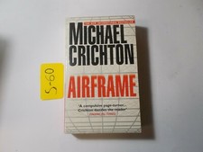 LIBRO BOOK AIR FRAME MICHAEL CRICTON FINANCIAL TIMES LINGUA INGLESE