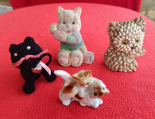 Gatti statuette collezione - gatti,