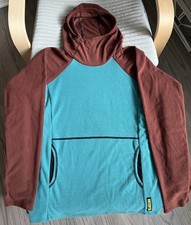 Melanzana Felpa con Cappuccio