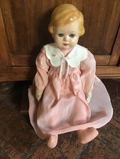 Bambola con testa in compo e