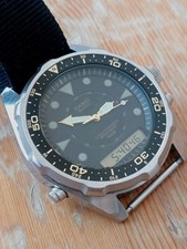 CASIO ana digi quartz Diver AMW-320 (358) "The Arnie" 100M WR 46mm