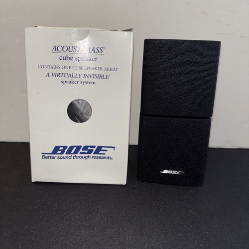 Bose dual cube - bose,