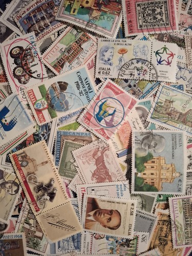 Lotto francobolli italiani - lotto,