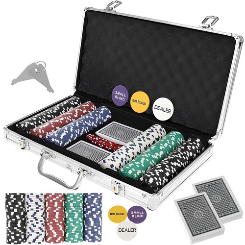Set valigetta poker 300 chip - valigetta,