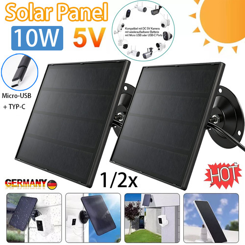 Pannello solare usb type - usb, +