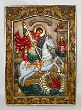 Icona, San Giorgio, icona in